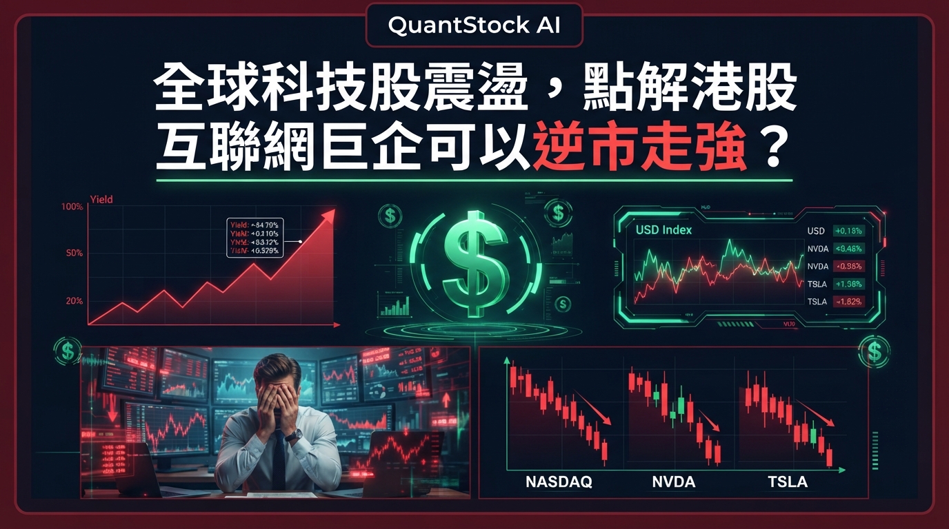 全球科技股震盪,點解港股互聯網巨企可以逆市走強?